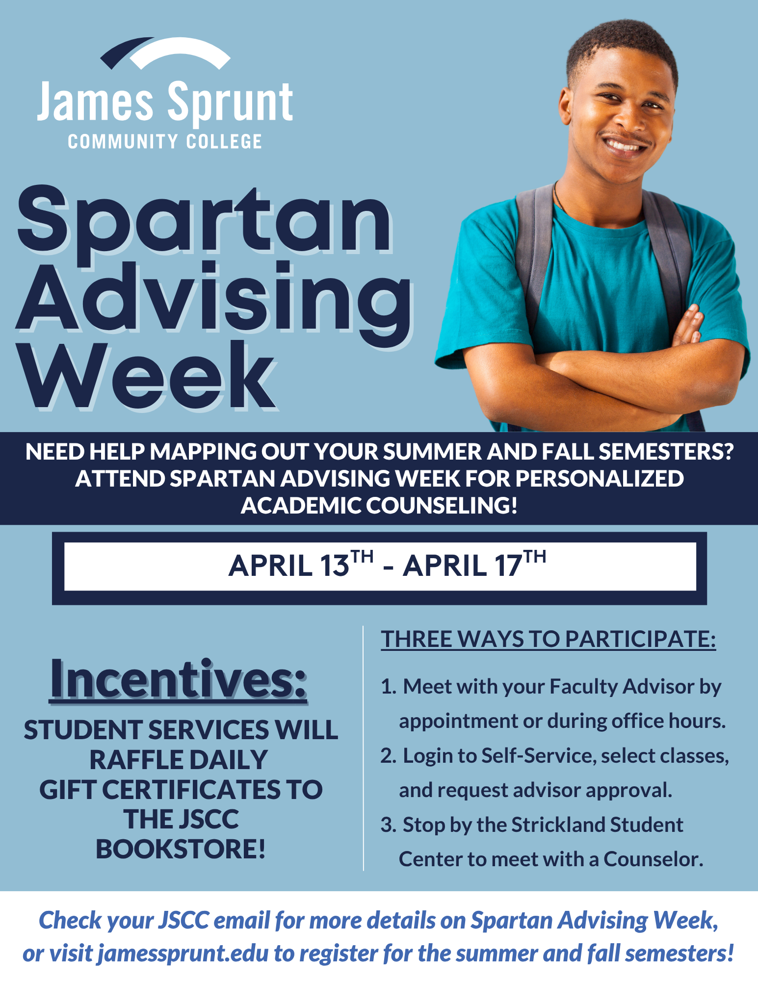 Decorative image; Spartan Advising Week